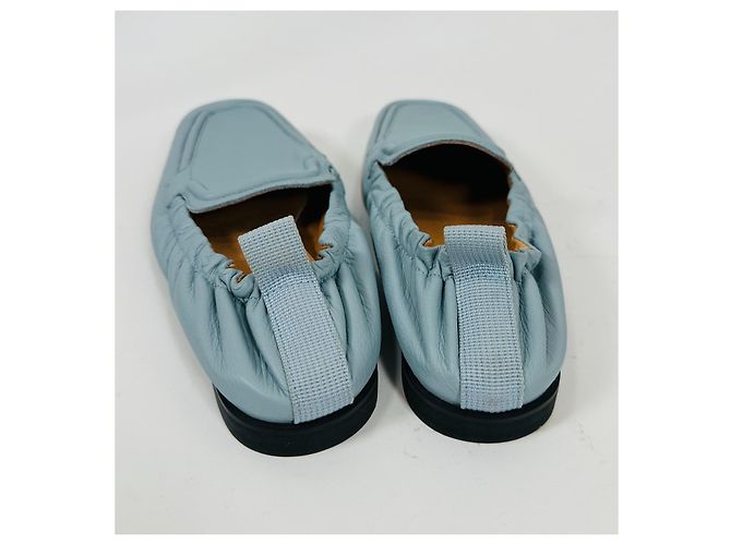 Autre Marque Mocassini The Bear Blu Cielo in Pelle 37 Blu chiaro - vista 2
