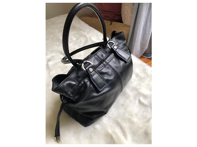 Borsa a mano Tod's in pelle nera Nero - vista 2