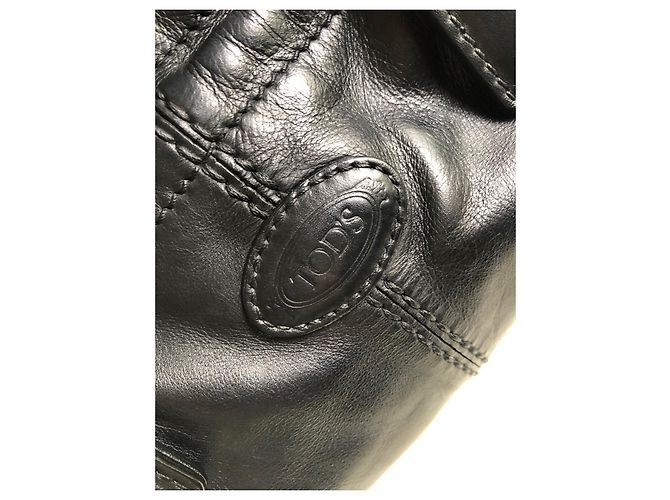 Borsa a mano Tod's in pelle nera Nero - vista 4