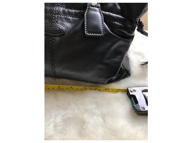Borsa a mano Tod's in pelle nera Nero - vista 8
