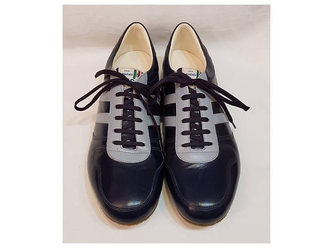 Silvano Lattanzi Sneakers con lacci Blu navy Turchese - vista 2