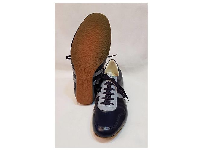 Silvano Lattanzi Sneakers con lacci Blu navy Turchese - vista 5