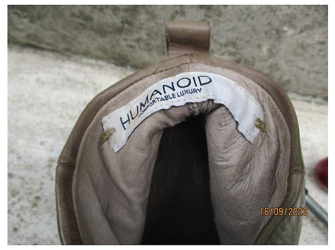 Humanoid Botas de cuero caqui, Pointure 37. - vista 2
