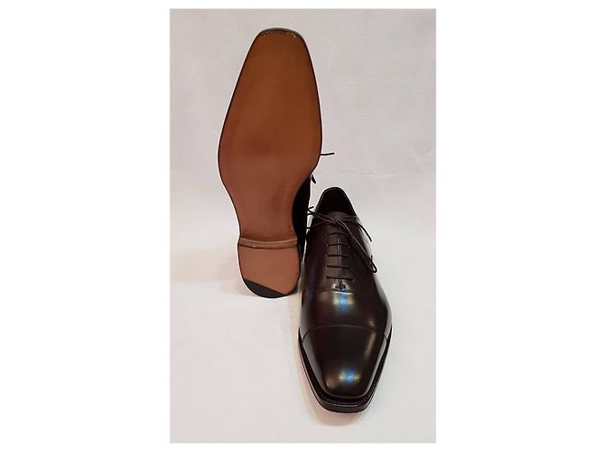 Silvano Lattanzi Stringate Marrone scuro - vista 4