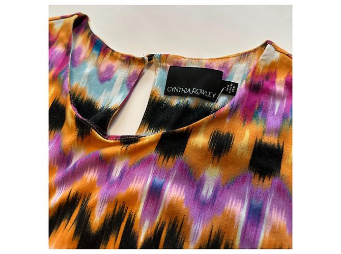 Vestido Cynthia Rowley Multicolor Viscosa y Elastano - vista 4