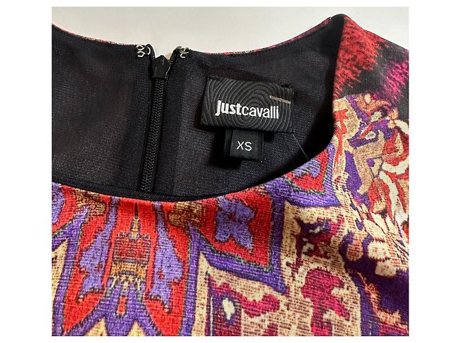 Abito Just Cavalli Multicolore in Viscosa - vista 5
