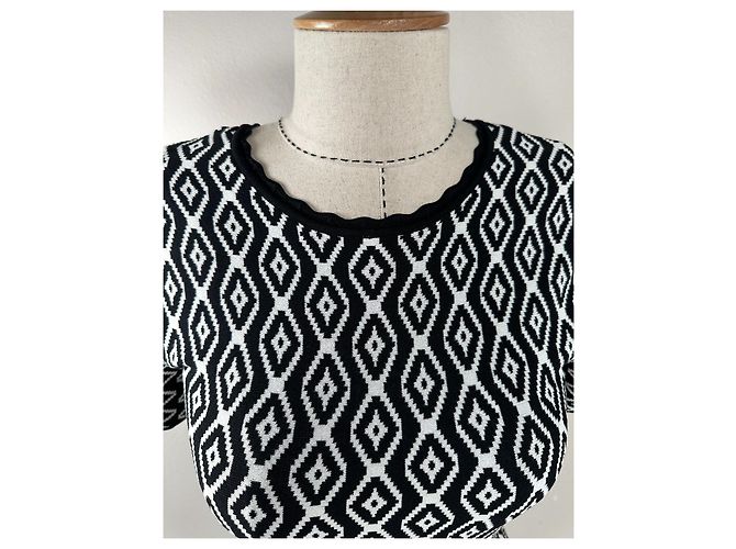 Vestido Hale Bob de viscose e elastano Multicor - vista 4