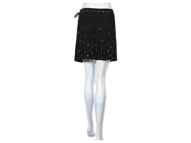 Escada Schwarzer Rock aus Polyester Größe 36 - Ansicht 2