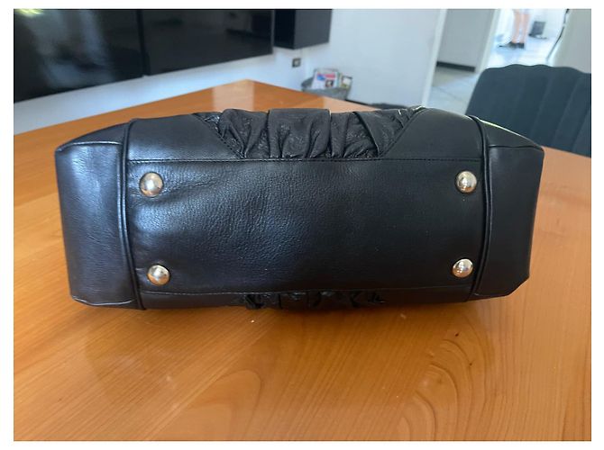 Borsa Gucci in pelle nera Nero - vista 3