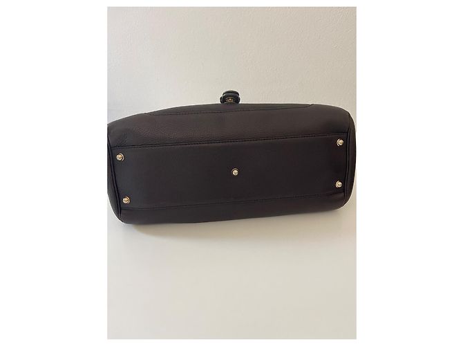 Borsa Gucci in pelle marrone - vista 10