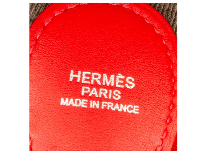 Hermès Borsa a tracolla Hermes Mini Swift Berline rossa Rosso - vista 10