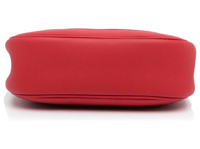 Hermès Borsa a tracolla Hermes Mini Swift Berline rossa Rosso - vista 5
