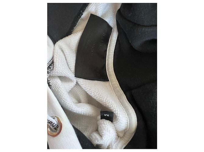 Philipp Plein Tony Montana Pullover Weiß Baumwolle M - Ansicht 2