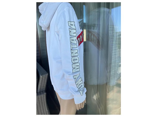 Philipp Plein Tony Montana Pullover Weiß Baumwolle M - Ansicht 4