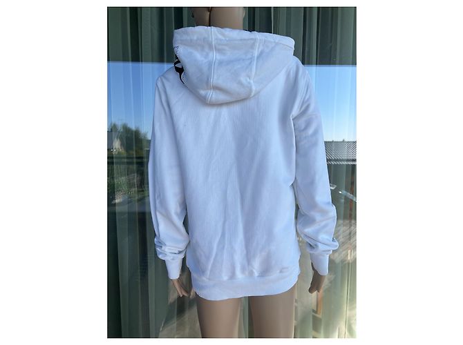 Philipp Plein Tony Montana Pullover Weiß Baumwolle M - Ansicht 5