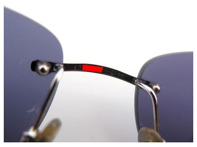 NUEVE GAFAS DE SOL CARTIER PANTHERE DE METAL PLATA NUEVAS GAFAS DE SOL - vista 6