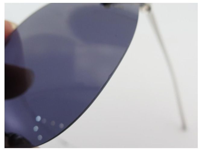 NUEVE GAFAS DE SOL CARTIER PANTHERE DE METAL PLATA NUEVAS GAFAS DE SOL - vista 7