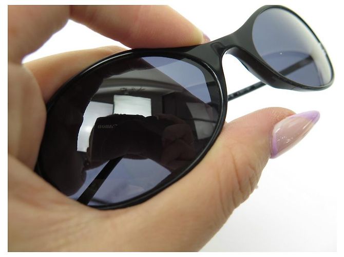 GAFAS DE SOL CC CON LOGO CHANEL 5044-B GAFAS DE SOL DE PLÁSTICO NEGRO - vista 8