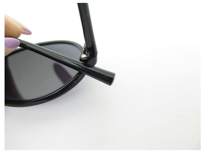 GAFAS DE SOL CC CON LOGO CHANEL 5044-B GAFAS DE SOL DE PLÁSTICO NEGRO - vista 9