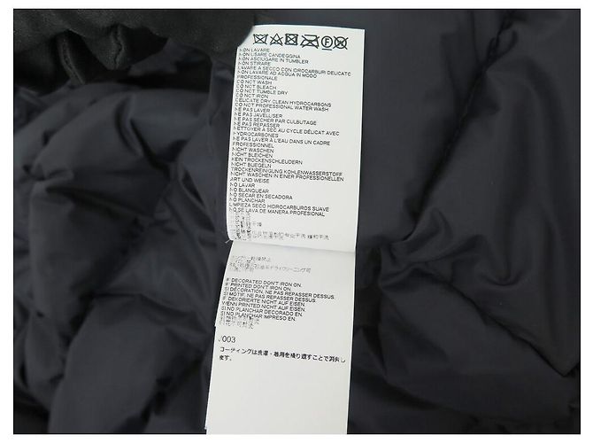 Dsquared2 NEW DSQUARED JACKET2 BOMBER S74I HAVE0760 M 50 IN NAVY BLUE NYLON NEW COAT - view 4
