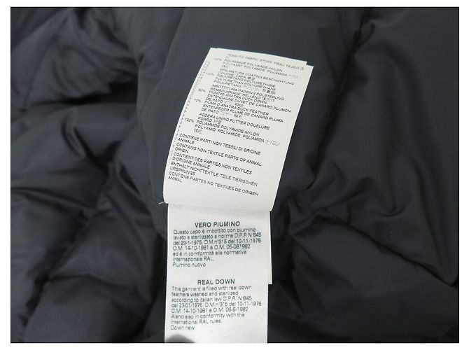Dsquared2 NEW DSQUARED JACKET2 BOMBER S74I HAVE0760 M 50 IN NAVY BLUE NYLON NEW COAT - view 5