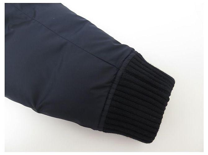 Dsquared2 NEW DSQUARED JACKET2 BOMBER S74I HAVE0760 M 50 IN NAVY BLUE NYLON NEW COAT - view 9