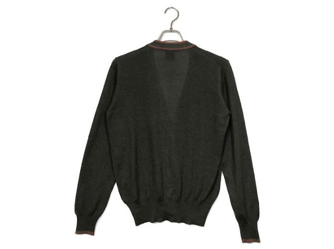 ***GUCCI Strickjacke aus Kamelseide mit Sherry-Linie Braun - Ansicht 2
