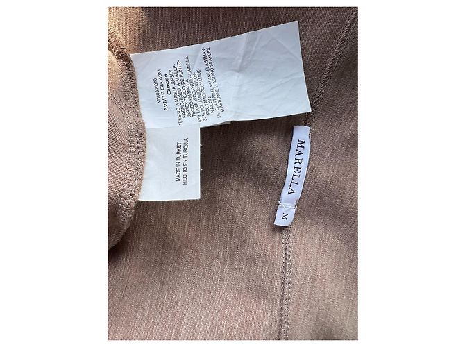 Jersey Marella de lana beige Talla M - vista 3