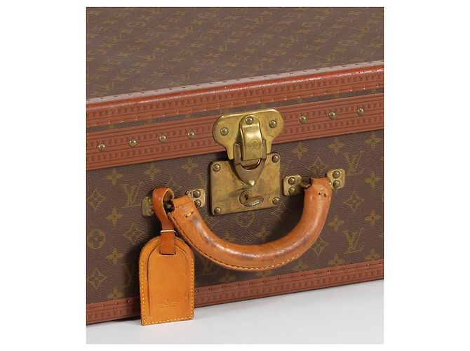 Louis Vuitton Alzer Monogram Canvas e Pelle Marrone - vista 2