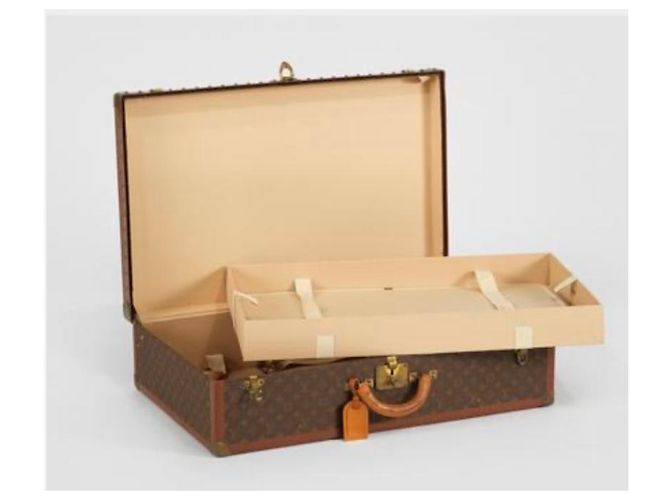 Louis Vuitton Alzer Monogram Canvas e Pelle Marrone - vista 3