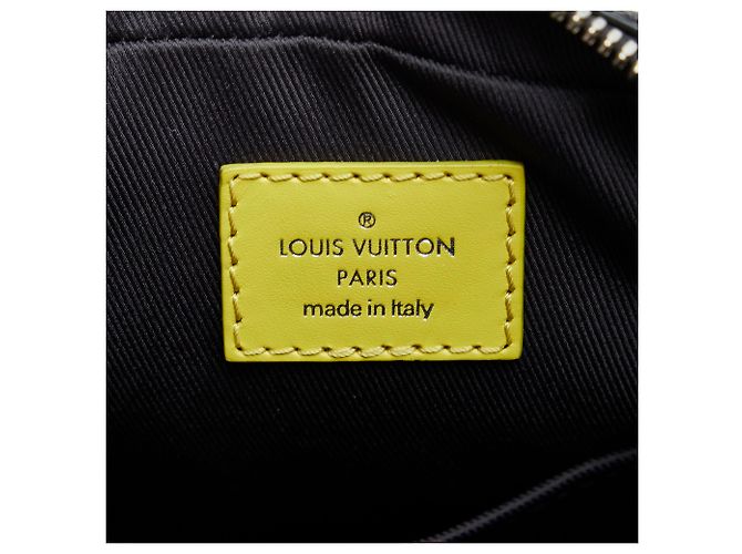 Louis Vuitton Nero Epi Damier Graphite Danube Slim - vista 6