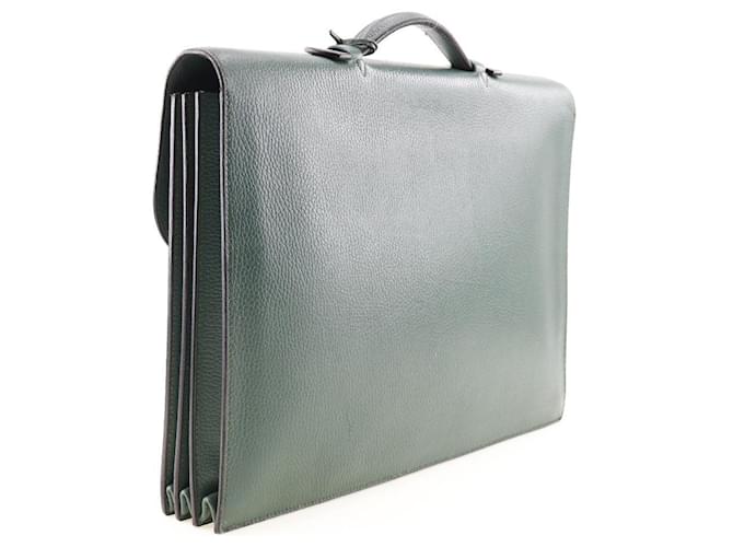 Sac à dépêches Hermès Hermes Sac a Depeche Verde - vista 2