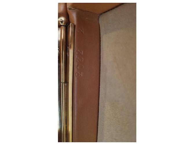 Valigetta da toilette da uomo di Hermès Caramello - vista 4