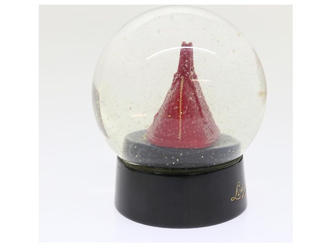 LOUIS VUITTON Snow Globe Alma VIP Limited Trasparente Rosso LV Auth 45574 - vista 4