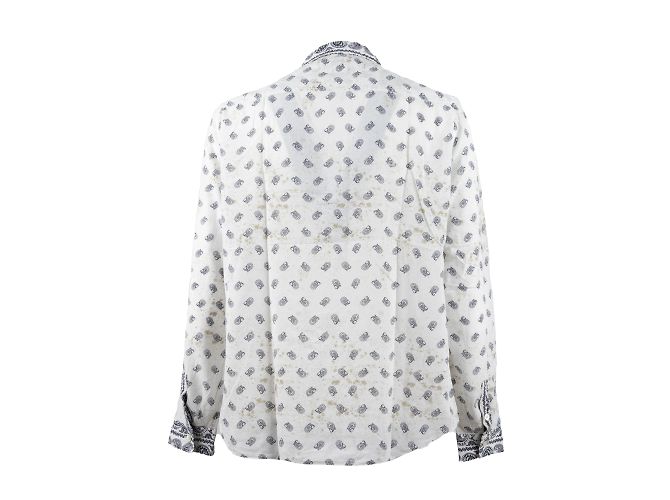 Pierre Balmain Hemd mit Paisley-Print Weiß - Ansicht 2