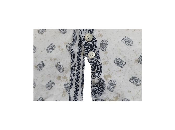 Pierre Balmain Hemd mit Paisley-Print Weiß - Ansicht 5