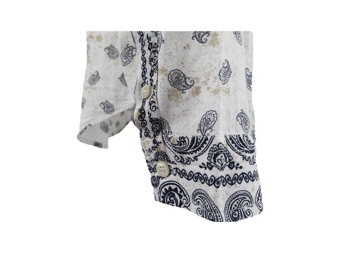 Pierre Balmain Hemd mit Paisley-Print Weiß - Ansicht 6