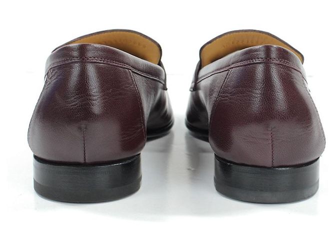Hermès Müßiggänger Slipper Bordeaux - Ansicht 4
