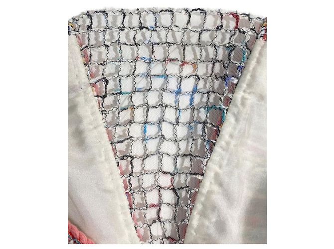 *** Terno de tweed CHANEL Multicor - vista 10