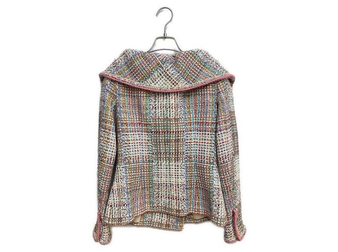*** Terno de tweed CHANEL Multicor - vista 2