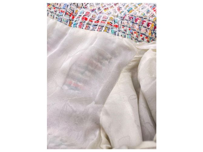*** Terno de tweed CHANEL Multicor - vista 5