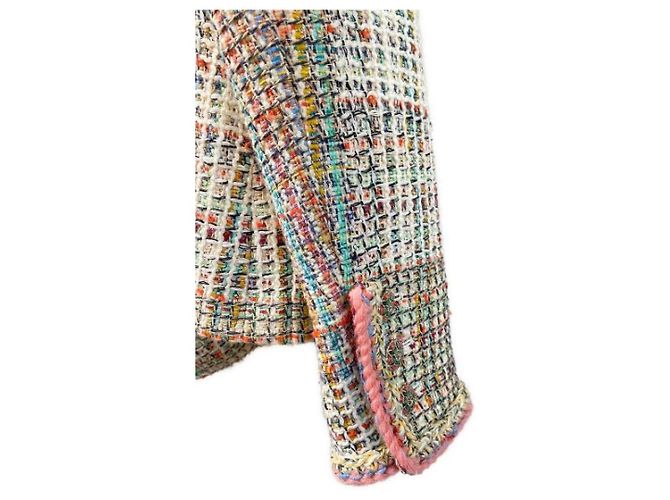 *** Terno de tweed CHANEL Multicor - vista 7