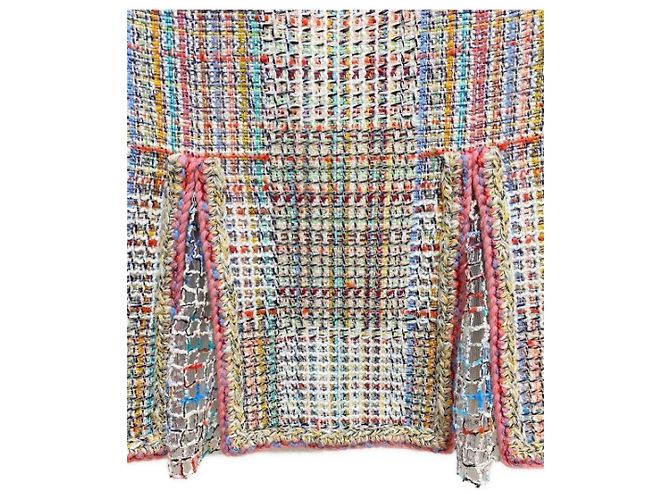 *** Terno de tweed CHANEL Multicor - vista 9