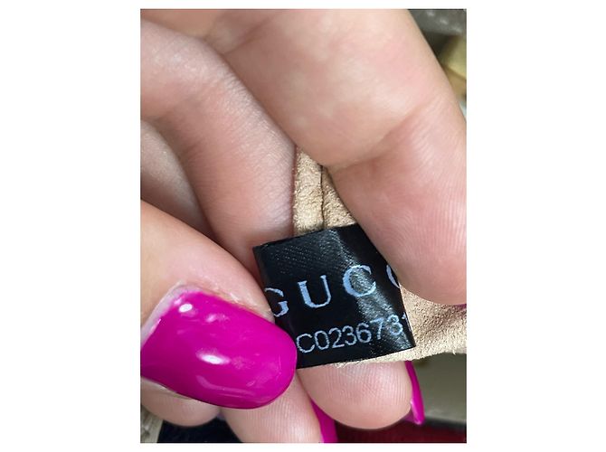 Borsa Gucci in pelle bianca Bianco - vista 14