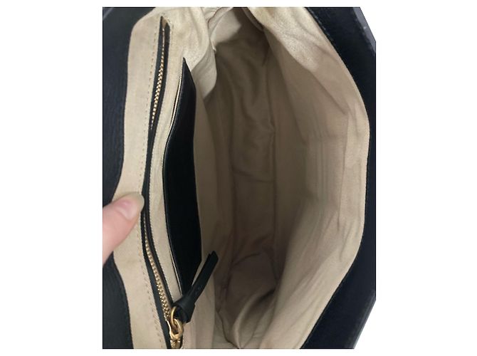 Chloé Borsa a tracolla piccola Chloe Lexa in pelle nera - vista 10
