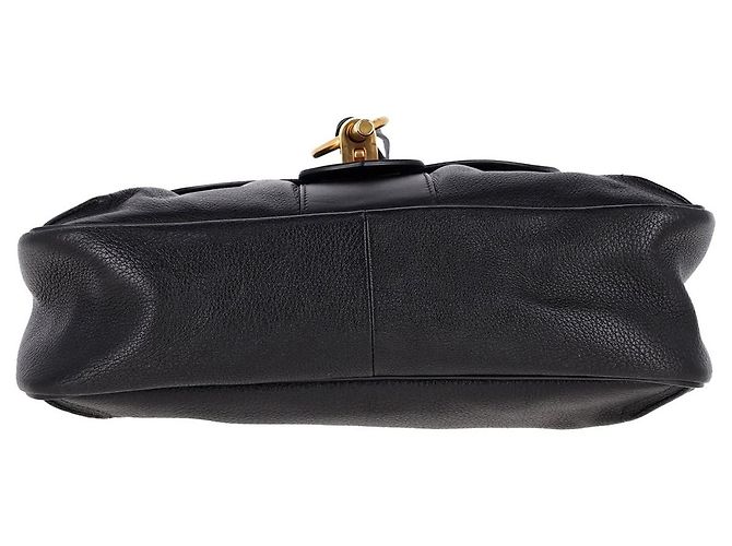 Chloé Borsa a tracolla piccola Chloe Lexa in pelle nera - vista 4