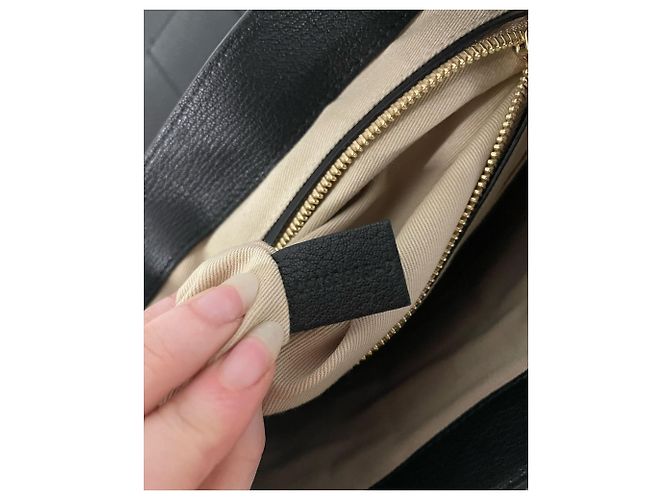 Chloé Borsa a tracolla piccola Chloe Lexa in pelle nera - vista 8