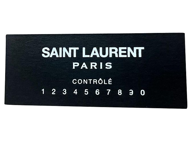 Borsa a tracolla Loulou piccola Saint Laurent in pelle nera Nero - vista 8