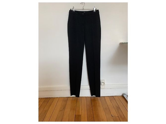 Pantalones Chanel negros de cintura baja. - vista 2