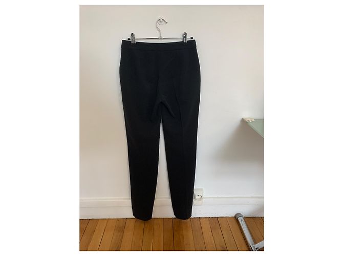 Pantalones Chanel negros de cintura baja. - vista 4